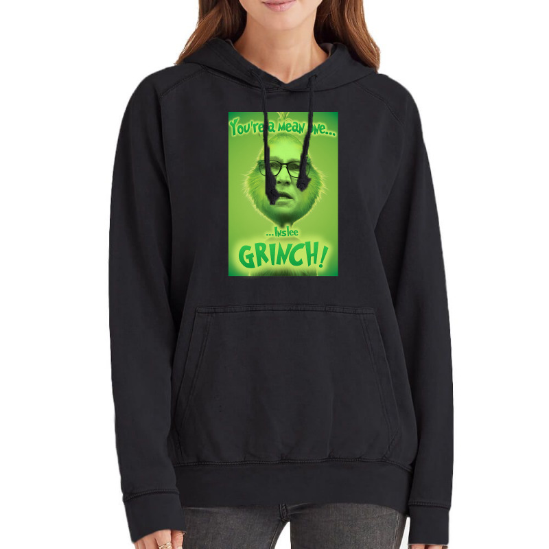 Inslee Grinch Vintage Hoodie by atereabag | Artistshot