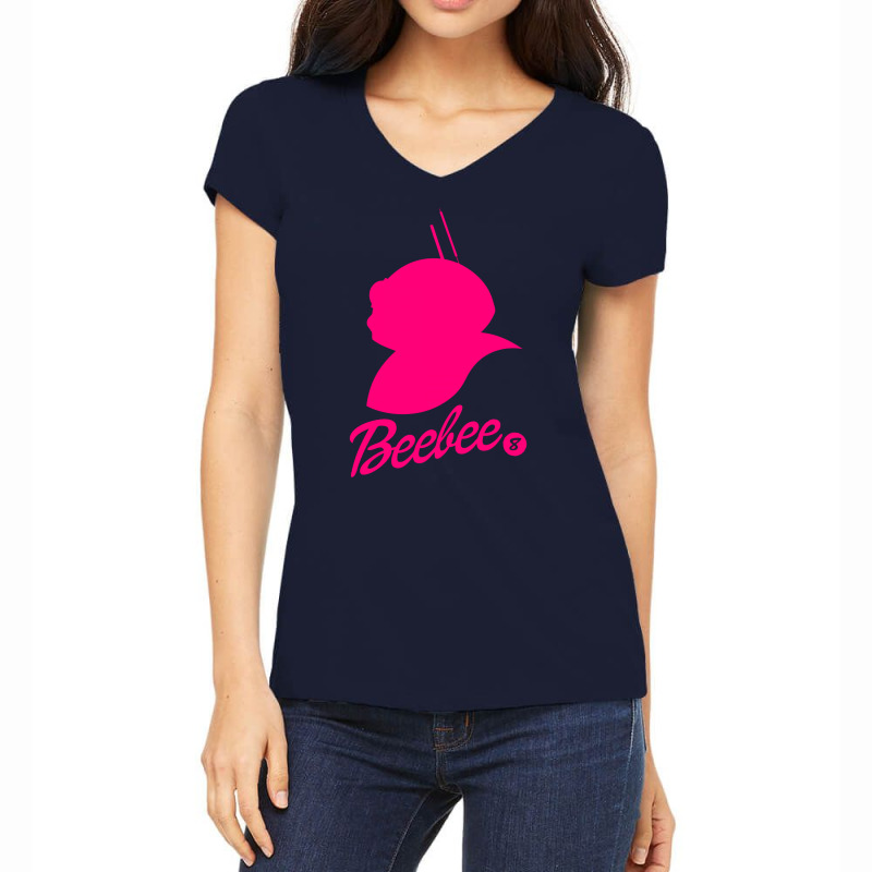 I Am A Bb Girl Women's V-Neck T-Shirt by Specstore | Artistshot