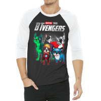 Btvengers Boston Terrier Dog Lover 3/4 Sleeve Shirt | Artistshot