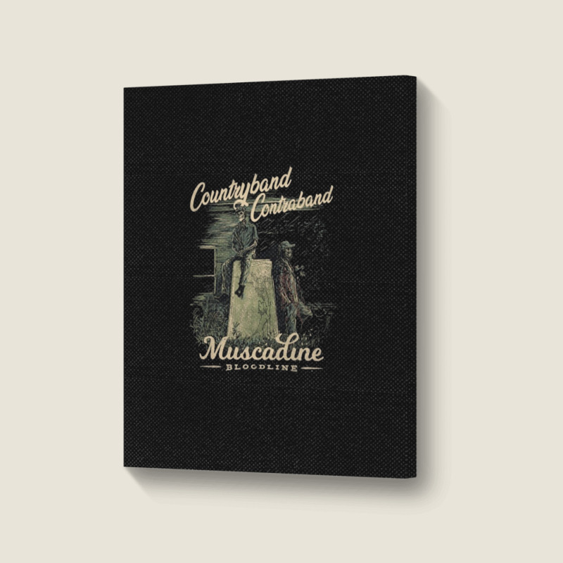 Muscadine Bloodline Portrait Canvas Print | Artistshot