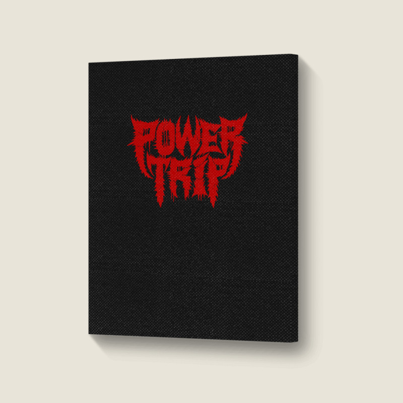 Power Trip Portrait Canvas Print | Artistshot