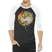 Orange Tailed Skink With Jack In The Pulpit T Shirt 3/4 Sleeve Shirt | Artistshot