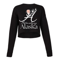 Proud Lady Petersburg Alaska Women Rose Home Sweet Home Long Sleeve T Cropped Sweater | Artistshot