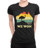 Emu War 1932 Funy Australia History T Shirt Ladies Fitted T-shirt | Artistshot