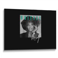 Whitney Houston Shooting Star Raglan Baseball Tee Metal Print Horizontal | Artistshot