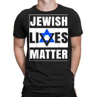 Jewish Lives Matter Shirt David Star Retro Jewish Holiday T Shirt T-shirt | Artistshot