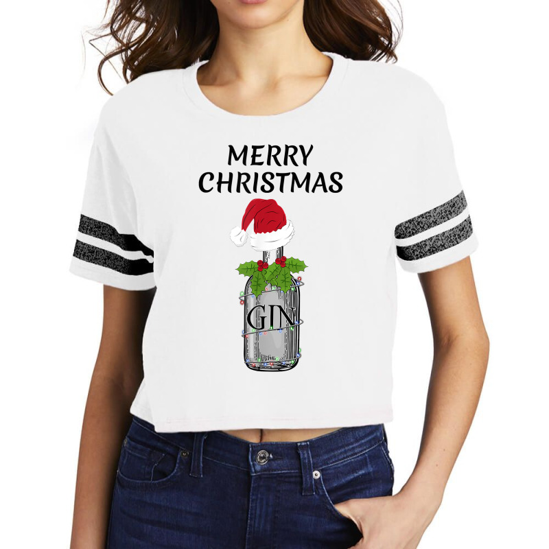 Merry Christmas Fun & Gift Gin And Tonic Drink Christmas Word Game T S Scorecard Crop Tee by woxyfogaegae36 | Artistshot