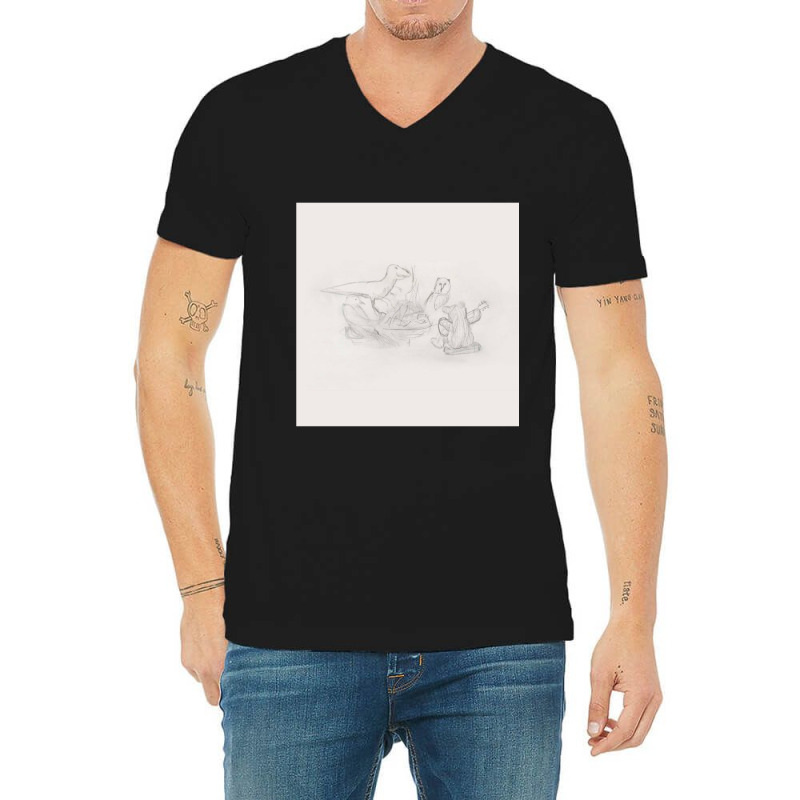 Dragon New Warm Mountain I Believe In You V-Neck Tee by cm-arts | Artistshot