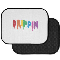 Drippin Colorful Rainbow Hip Hop Lovers Dripping Sauce Pullover Hoodie Rear Car Mat | Artistshot