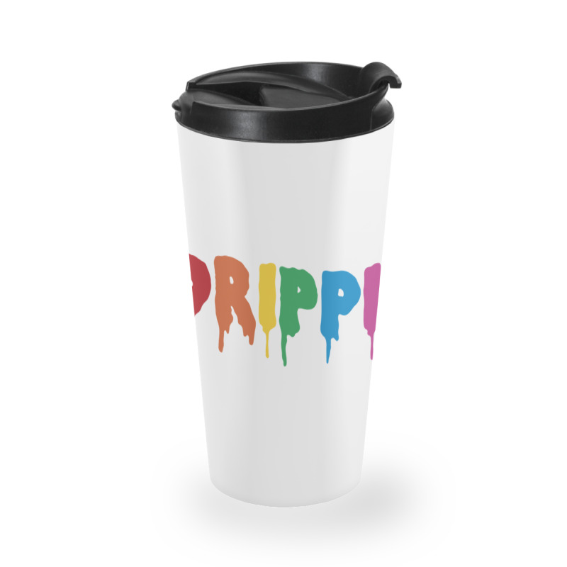 Drippin Colorful Rainbow Hip Hop Lovers Dripping Sauce Pullover Hoodie Travel Mug | Artistshot