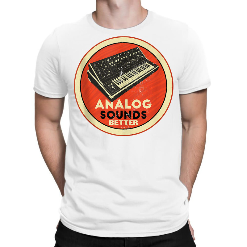 Analog Synthesizer Music Recording Retro Design Tank Top T-shirt | Artistshot