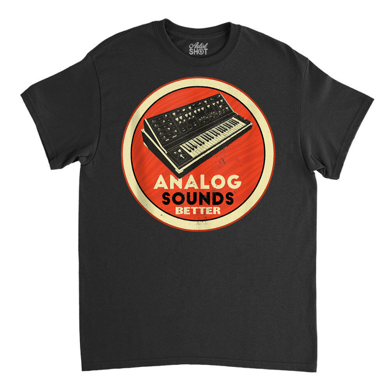 Analog Synthesizer Music Recording Retro Design Tank Top Classic T-shirt | Artistshot