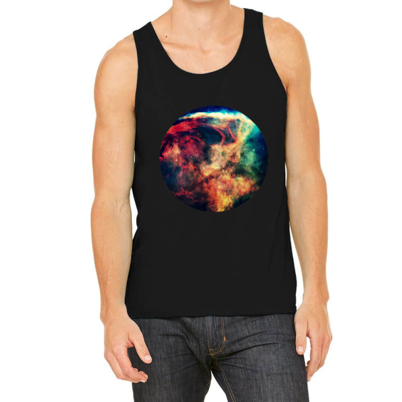 Outer Space Pop Socket Tank Top by cm-arts | Artistshot