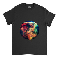 Outer Space Pop Socket Classic T-shirt | Artistshot