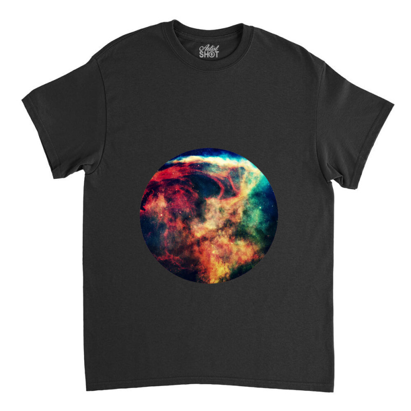 Outer Space Pop Socket Classic T-shirt by cm-arts | Artistshot