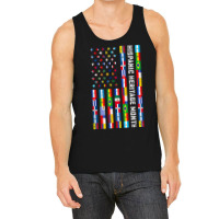 Happy National Hispanic Heritage Month Celebration Latin T Shirt Tank Top | Artistshot