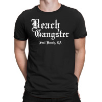 Beach Gangster Surfer Summer T-shirt | Artistshot