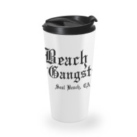 Beach Gangster Surfer Summer Travel Mug | Artistshot