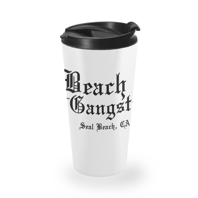 Beach Gangster Surfer Summer Travel Mug | Artistshot