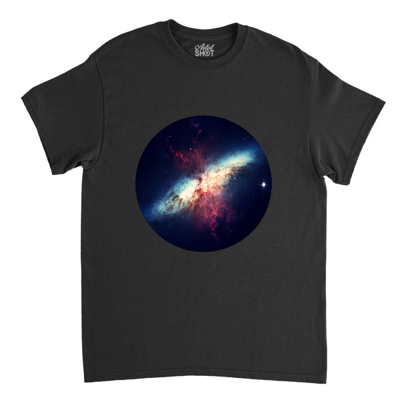 Outer Space Pop Socket Super Nova Nebula 1 Classic T-shirt by cm-arts | Artistshot