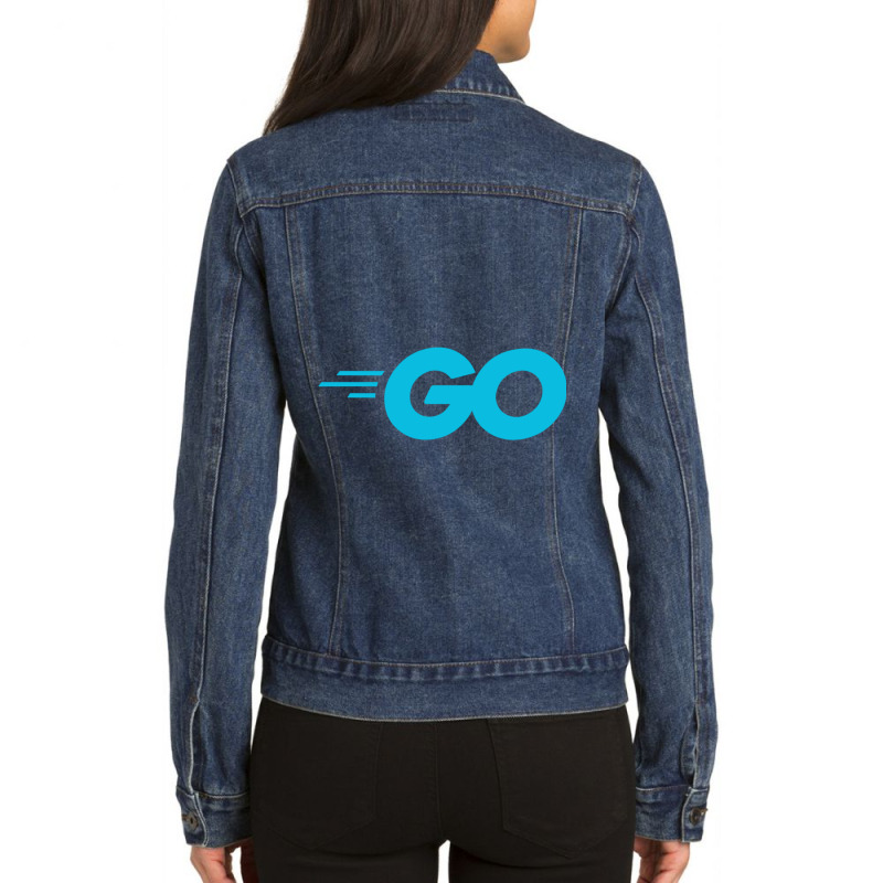 Dark Golang Official Ladies Denim Jacket by LUISRIVER | Artistshot