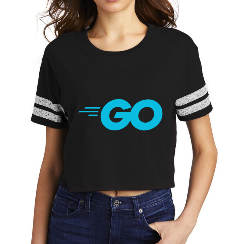 Dark Golang Official Scorecard Crop Tee by LUISRIVER | Artistshot