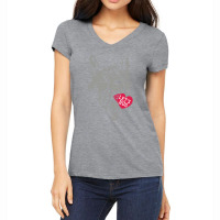 Screaming Wolf Love You Women's V-neck T-shirt | Artistshot