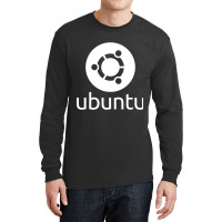 Dark Ubuntu Linux Long Sleeve Shirts | Artistshot