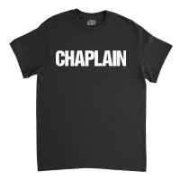 Chaplain Simple Title Raglan Baseball Tee Classic T-shirt | Artistshot