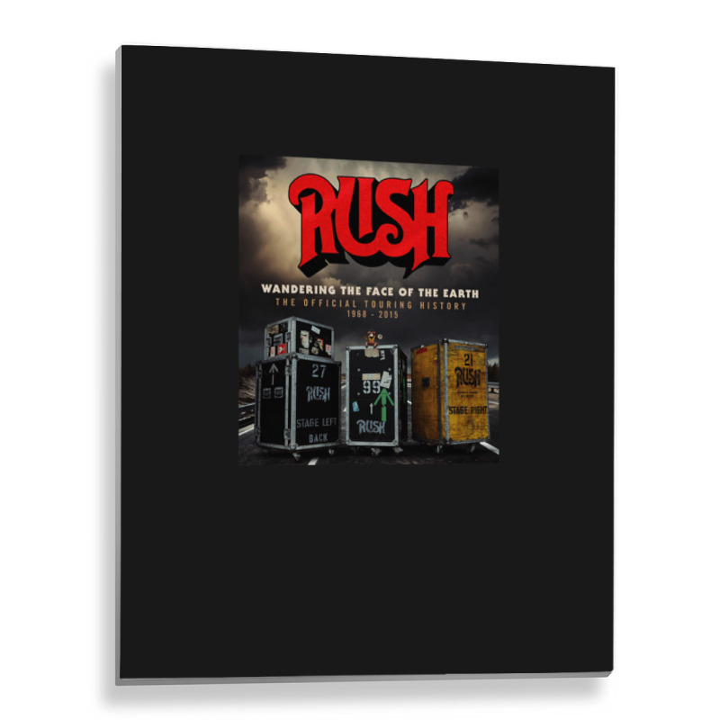 Rush' Wandering The Of The Earth Metal Print Vertical | Artistshot