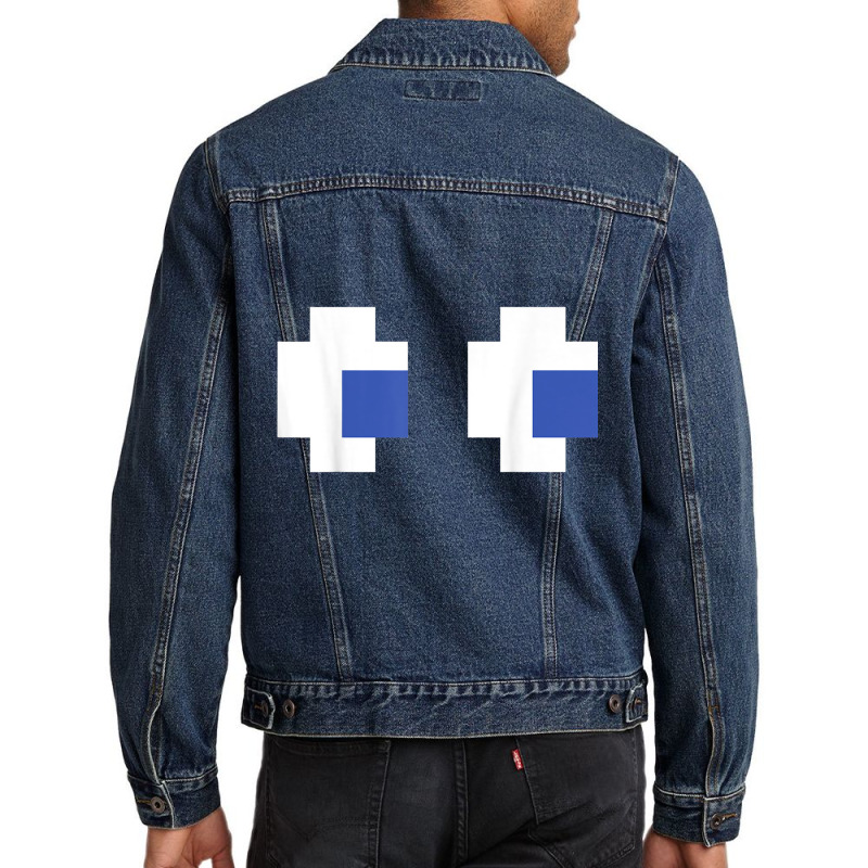 Retro Arcade Video Game Ghost T Shirt Men Denim Jacket by cm-arts | Artistshot