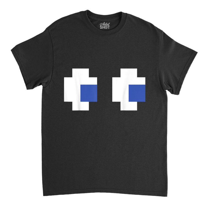 Retro Arcade Video Game Ghost T Shirt Classic T-shirt by cm-arts | Artistshot