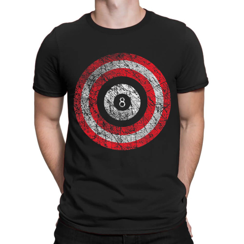 Pool Billiard Patriotic Odd Ball T-shirt | Artistshot