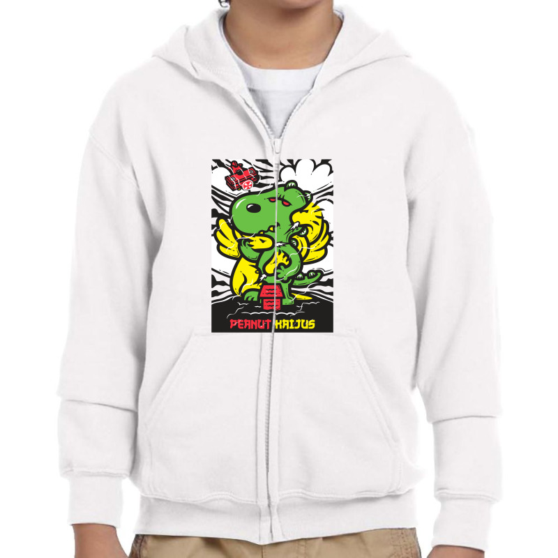 Peanut, Cartoon Youth Zipper Hoodie | Artistshot