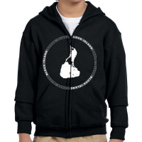 Block Island Rhode Island Graphic Long Sleeve T Shirt Youth Zipper Hoodie | Artistshot