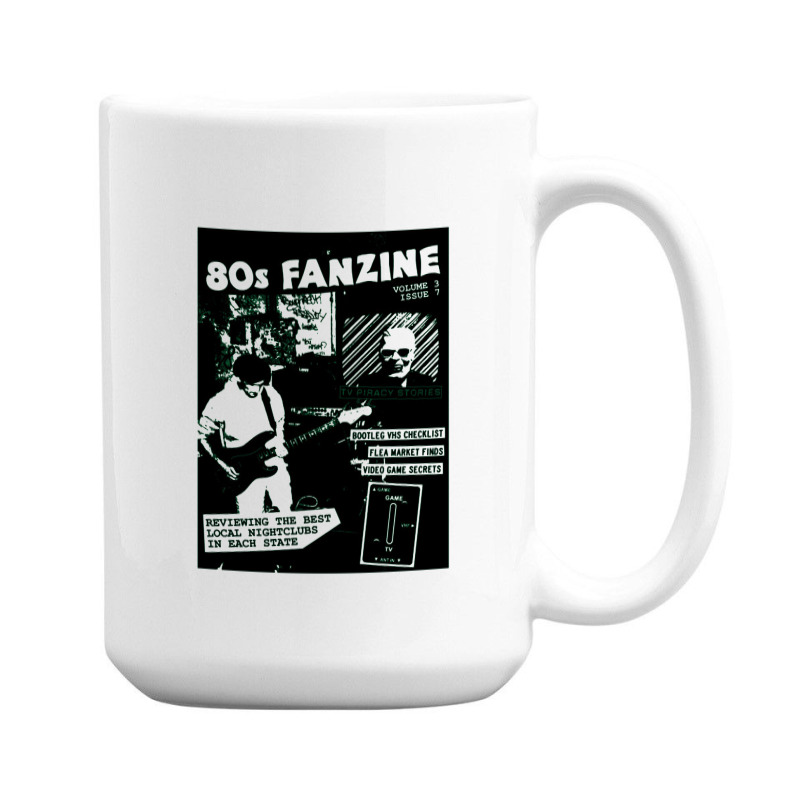 80s Fanzine (variant)   80s 15 Oz Coffee Mug | Artistshot