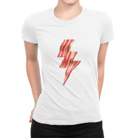 Powered By Bacon   Bacon Ladies Fitted T-shirt | Artistshot