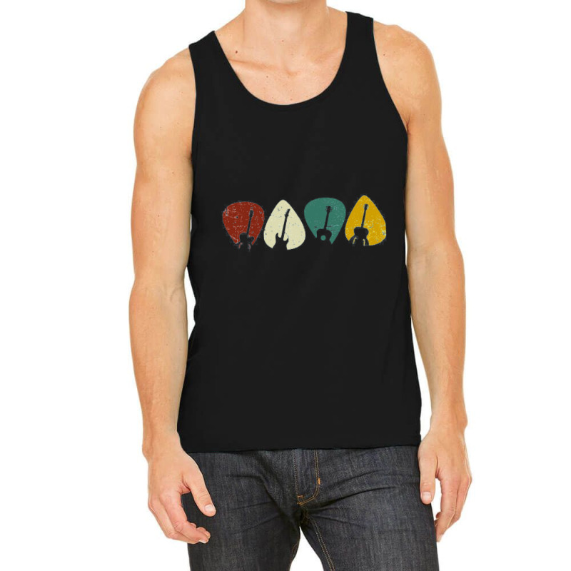 Acoustic, Guitar ,pick Guitarist Music Lover Tank Top by dyahayusutra | Artistshot