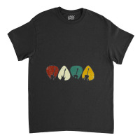 Acoustic, Guitar ,pick Guitarist Music Lover Classic T-shirt | Artistshot