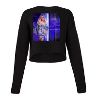 Denim Carrie Rhinestones Album Tour 2022 Masmay Cropped Sweater | Artistshot