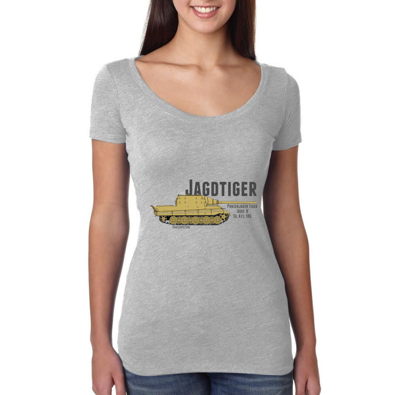 Jagdtiger Women's Triblend Scoop T-shirt by gemuruhe | Artistshot