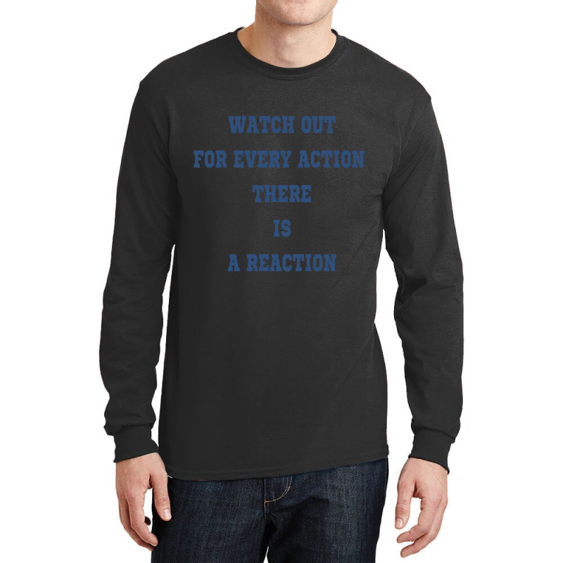 Watch Out For Every Action There Is A Reaction - Tinder Swindler Show  Long Sleeve Shirts by cm-arts | Artistshot