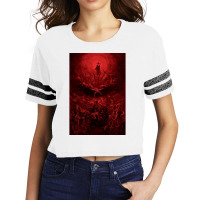 Occult Gothic Dark Satanic Unholy Witchcraft Grunge Emo Goth Long Slee Scorecard Crop Tee | Artistshot