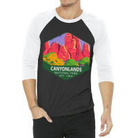 Canyonlands National Park-haanf 3/4 Sleeve Shirt | Artistshot