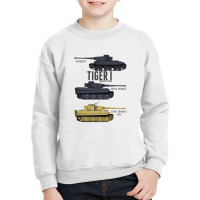 Tiger I Tigers   Panzer Youth Sweatshirt | Artistshot