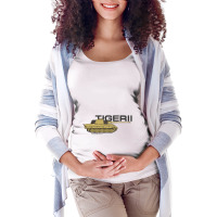 Tiger Ii   Panzer Maternity Scoop Neck T-shirt | Artistshot