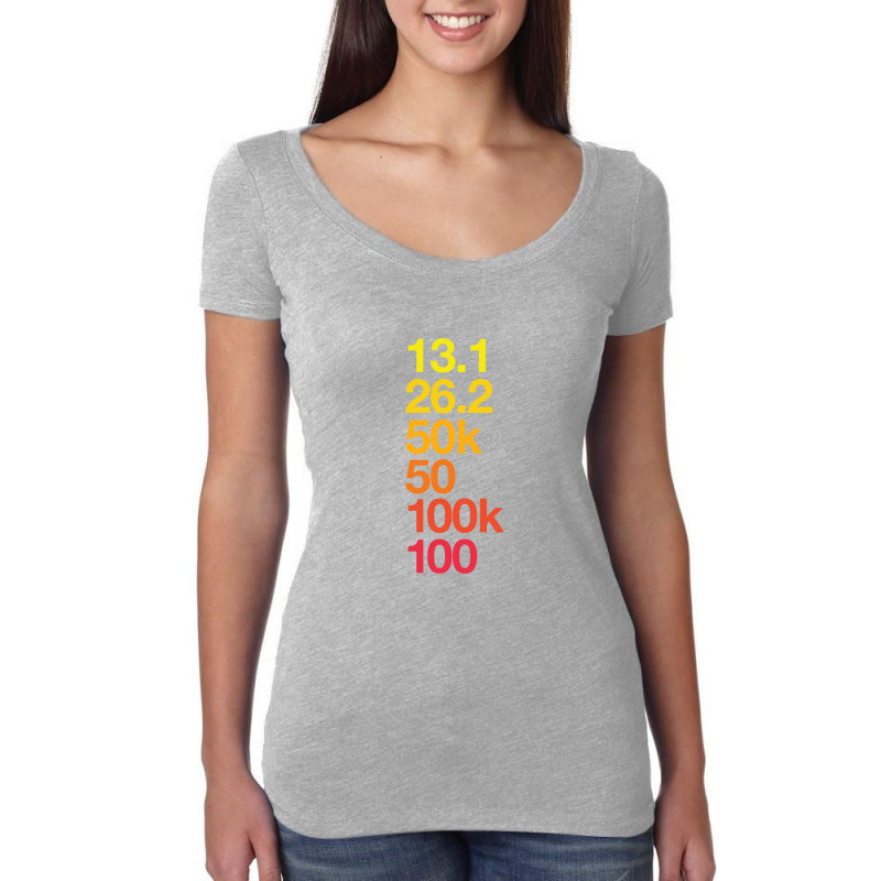 100 Miles Shirt   Ultramarathon Women's Triblend Scoop T-shirt by gemuruhe | Artistshot