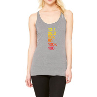 100 Miles Shirt   Ultramarathon Racerback Tank | Artistshot