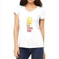 100 Miles Shirt   Ultramarathon Women's V-neck T-shirt | Artistshot