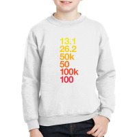 100 Miles Shirt   Ultramarathon Youth Sweatshirt | Artistshot